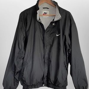 Vintage 90’s White Tag Black Nike Windbreaker